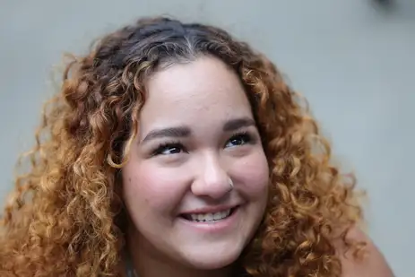 Fabio Rodrigues-Pozzebom/ Agência Brasil Brasília, DF 09/11/2025 - A estudante Luísa Silveira, 17 anos, fala com a Agência Brasil de sua expectativa desse primeiro dia de prova do Enem. Foto: Fabio Rodrigues-Pozzebom/ Agência Brasil