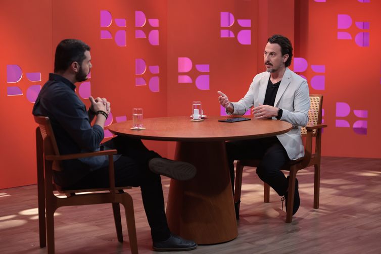 Paulo Pinto/Agência Brasil São Paulo SP 27/11/2025 Historiador e cientista político, Juliano Medeiros, convidado do programa DR com Demori na Empresa Brasil de Comunicação (EBC).
Foto: Paulo Pinto/Agência Brasil