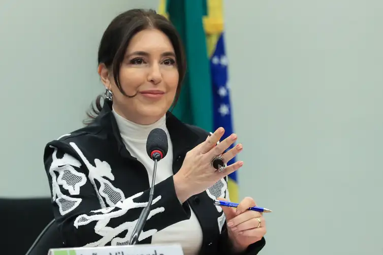 Brasília (DF), 09/07/2025  - Ministra do Planejamento e Orçamento, Simone Tebet, durante audiência pública em Três comissões da Câmara. Foto: Lula Marques/Agência Brasil