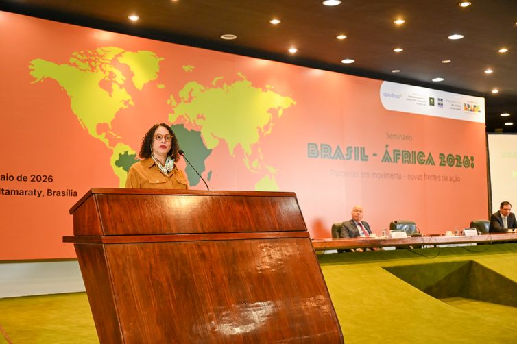 Maria Mesquita/MRE 25/05/2026 - Cerimônia de abertura do Seminário Brasil-África 2026: Parcerias em movimento - novas frentes de ação. Foto: Maria Mesquita/MRE
