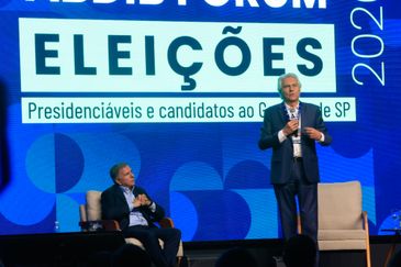 São Paulo (SP)-25/08/2026 . O candidato Ronaldo Caiado participa do ABDIB Fórum ELEIÇÕES 2026, na Villa Blue Tree Transatlântico .
Foto: Paulo Pinto/Agência Brasil